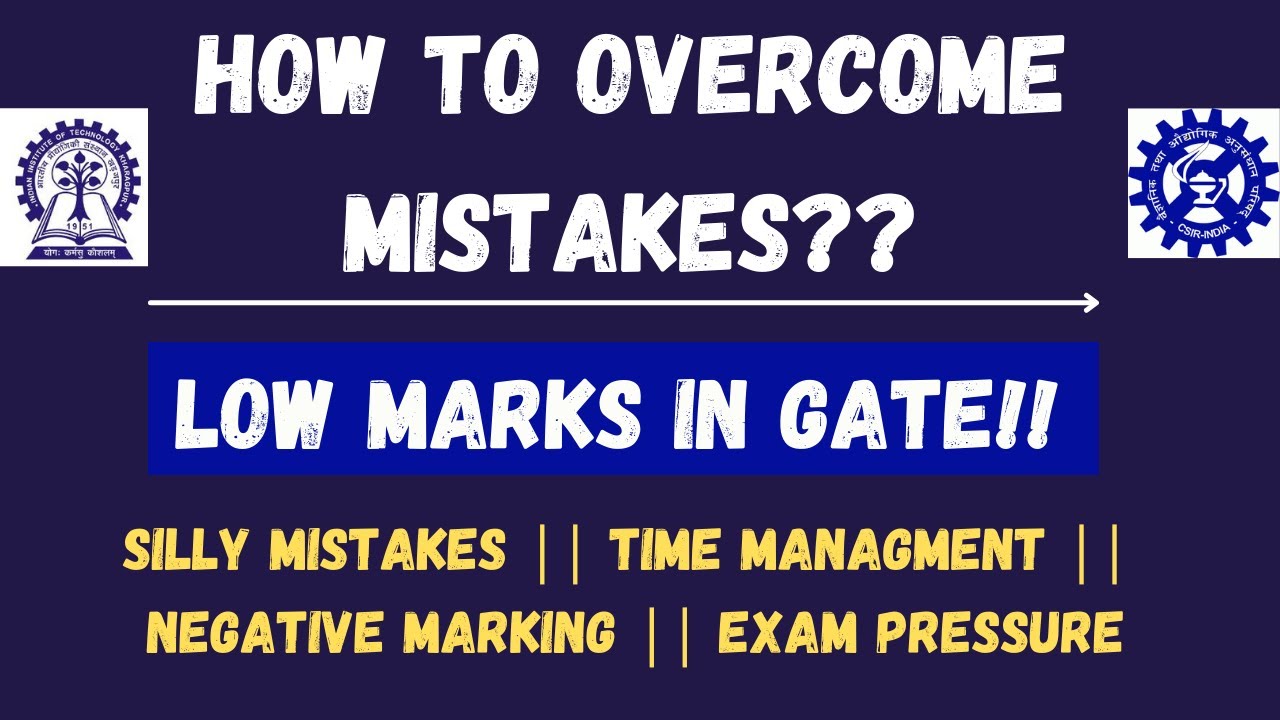 HOW  To OVERCOME MY MISTAKES || LOW GATE SCORE || CSIR NET RESULT 2021|| GATE RESULT|| PRADEEP RAWAT