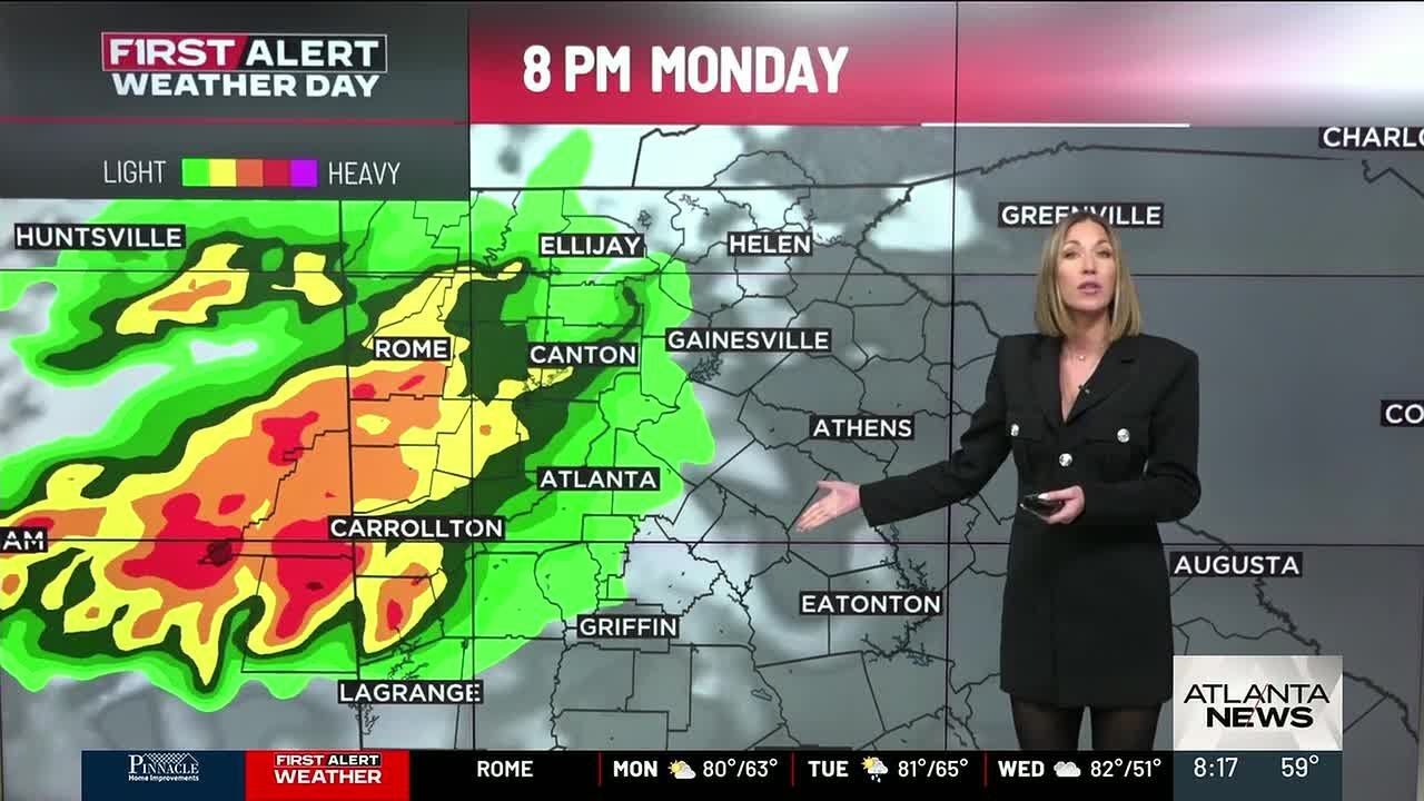 First Alert Weather Day: Gusty storms move through after sunset