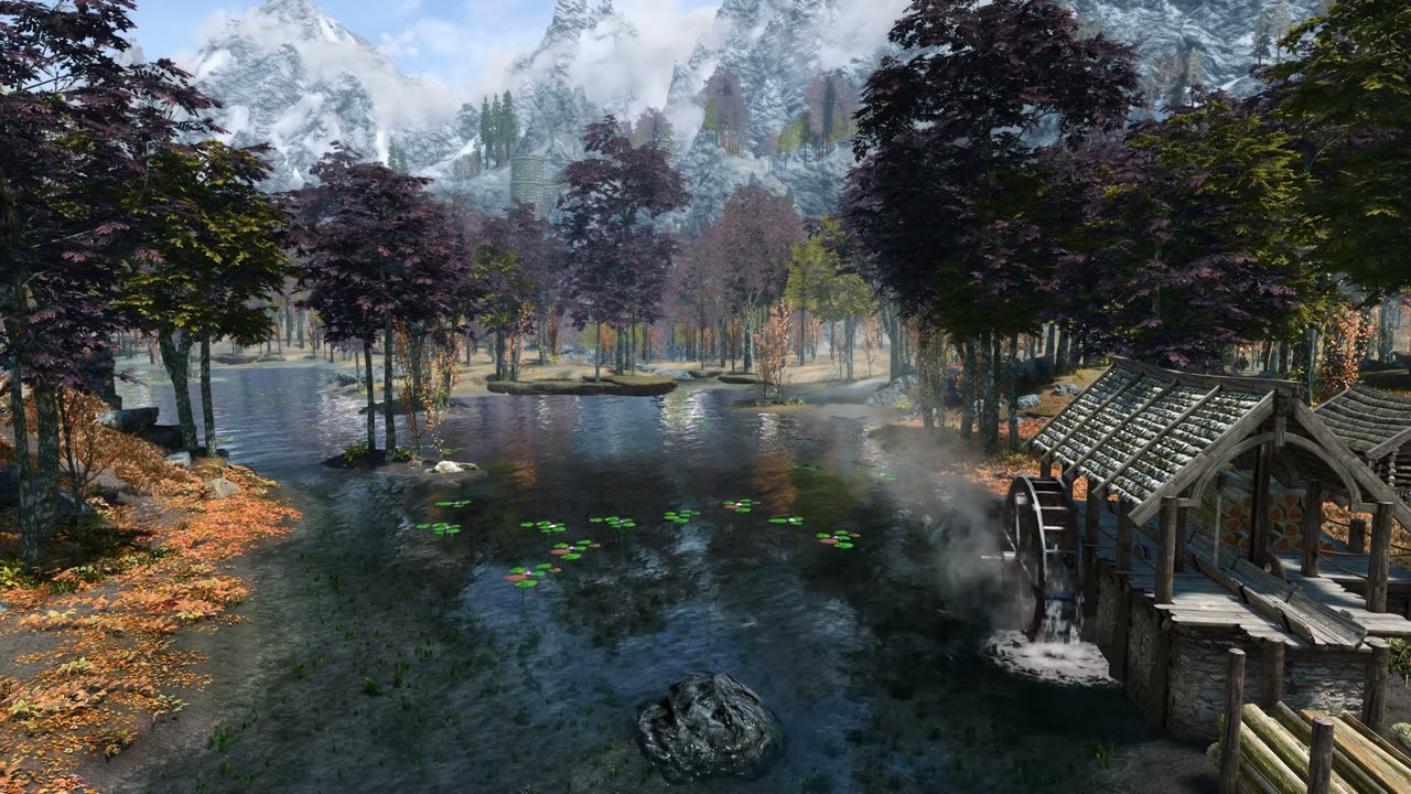Skyrim Relaxing Nature Ambience & Music