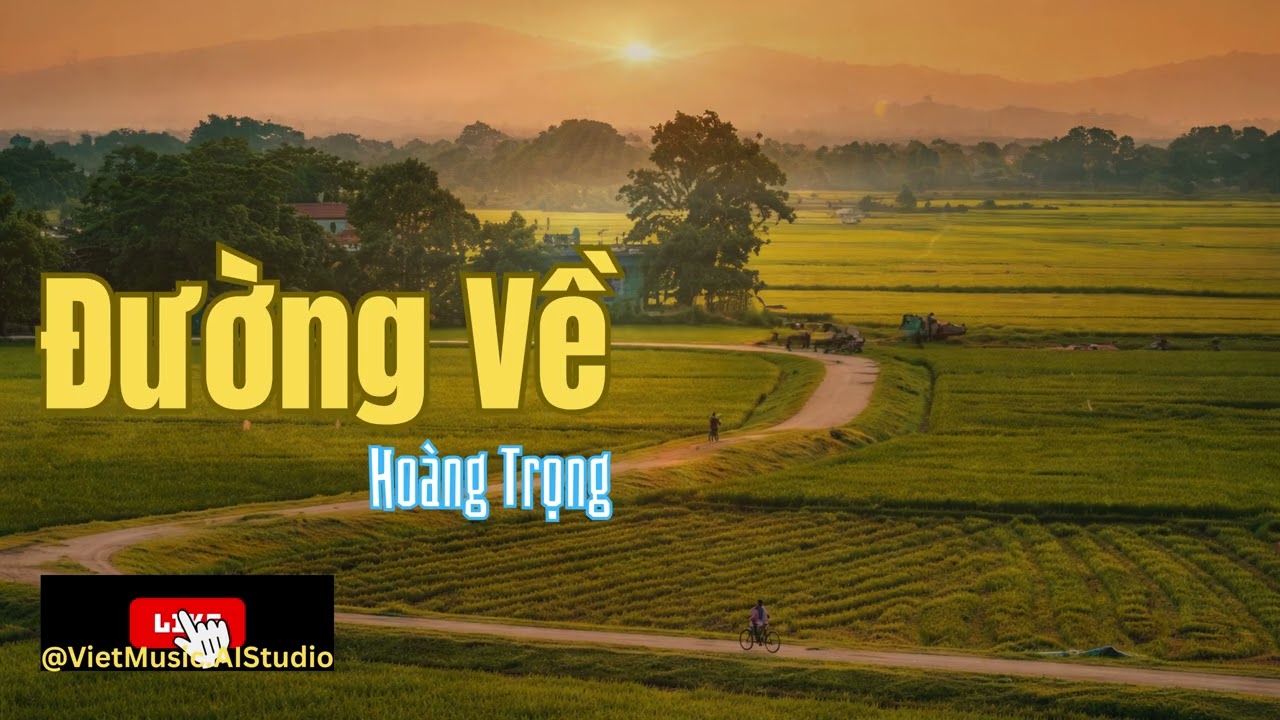 ĐƯỜNG VỀ - HOÀNG TRỌNG | AI COVER | NHẠC XƯA – VietMusic.AIStudio