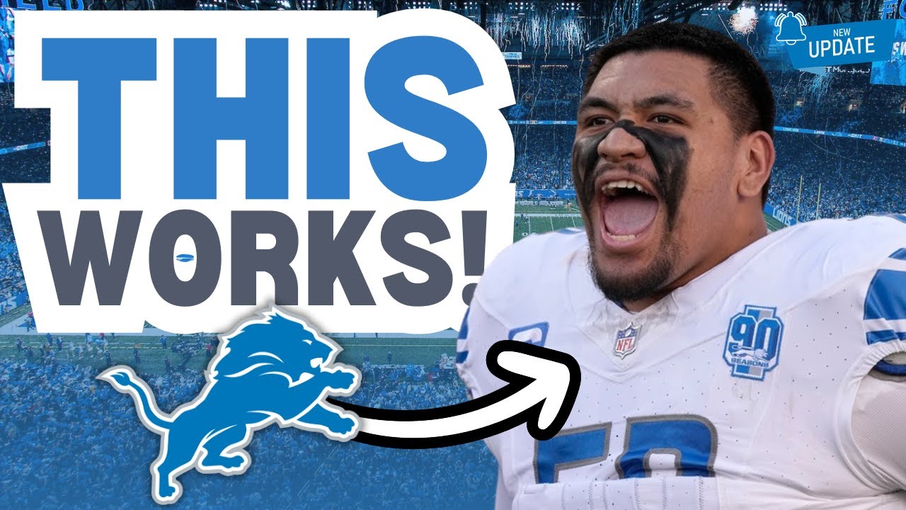 Detroit Lions Just Got A MASSIVE Boost!