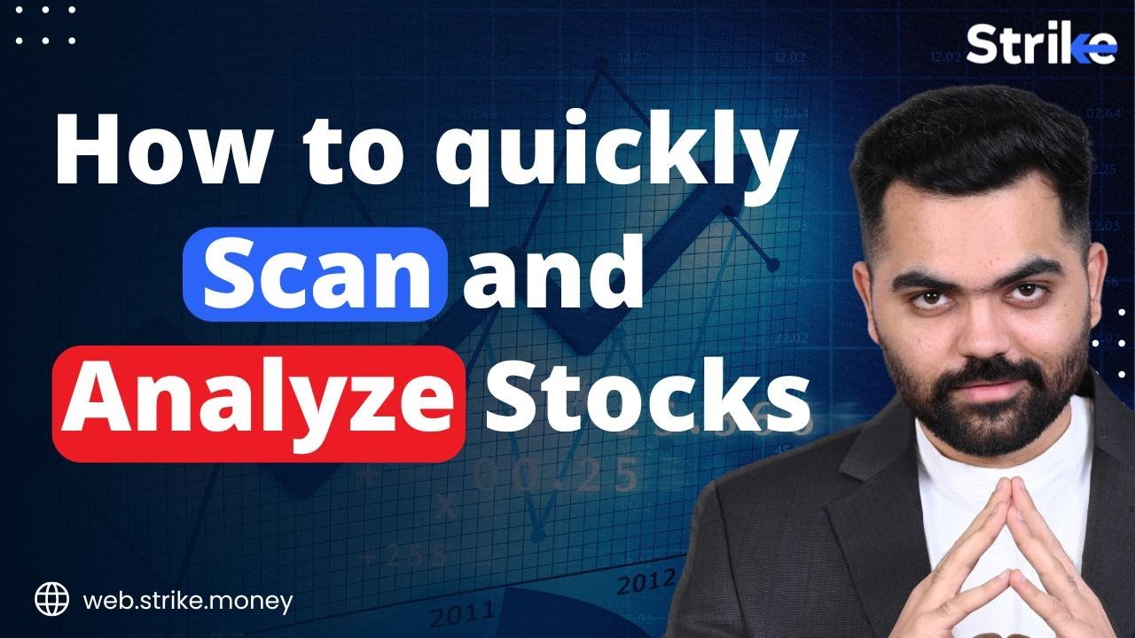 How to quickly scan & analyze stocks on various aspects by leveraging Rohit Scanner & more on Strike