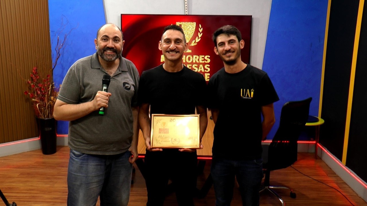 A Uai Drinks & Bartender recebe o prêmio Melhores Empresas da Cidade como Melhor Drink Autoral