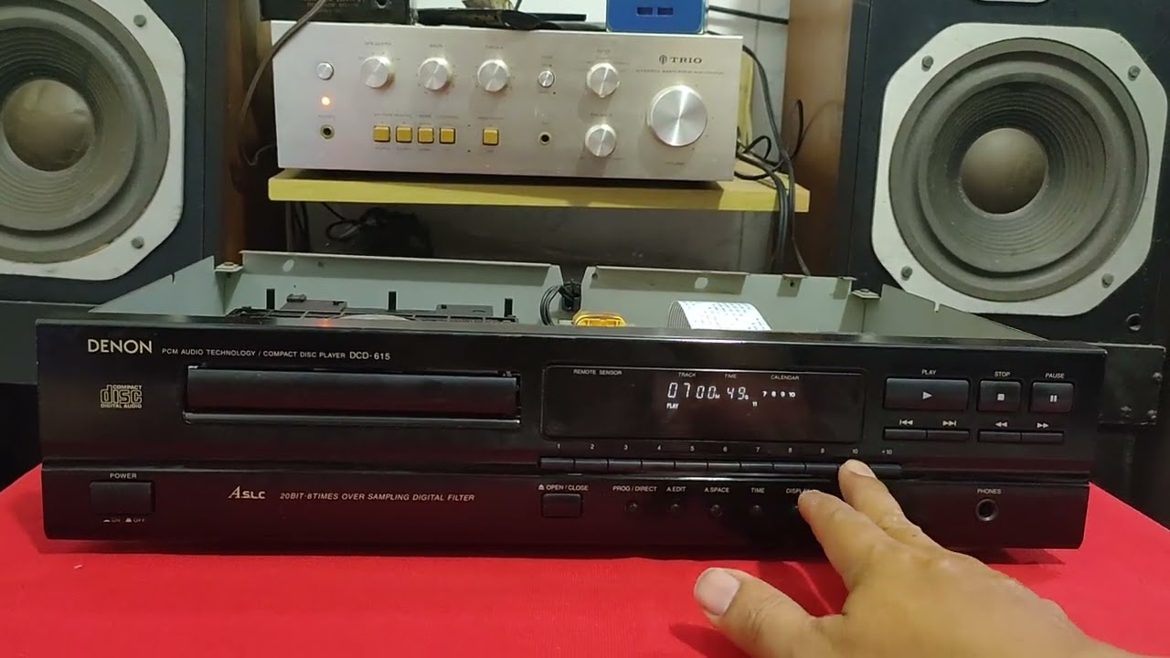 (Đã Bán qua Dĩ An).Đầu CD Denon DCD 615. Đẹp. Không kén đĩa . Giá 800K.☎️0984245946TpHCM