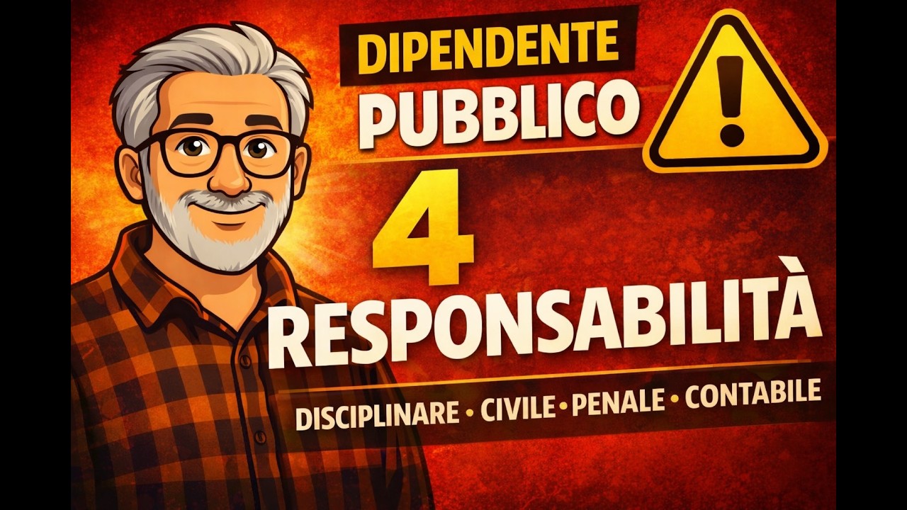 Le 4 responsabilità del dipendente pubblico spiegate semplice