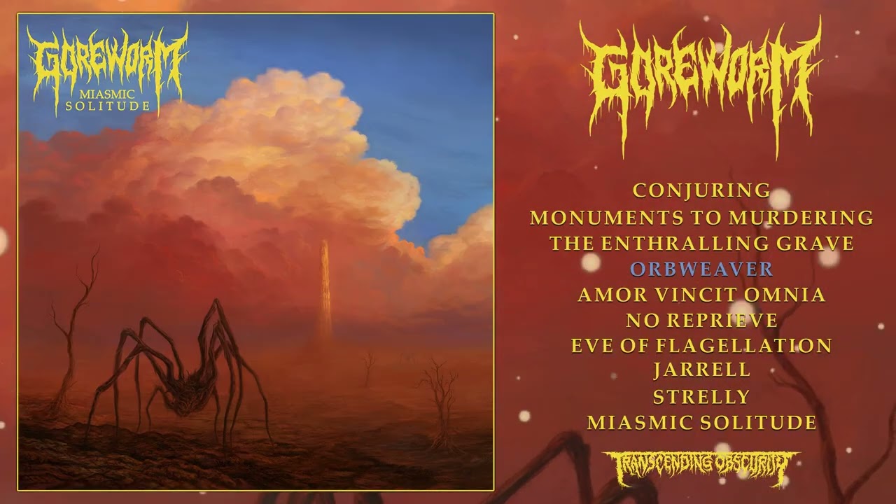 GOREWORM (Canada): Miasmic Solitude FULL ALBUM STREAM (Tech/Prog Death Metal) Transcending Obscurity