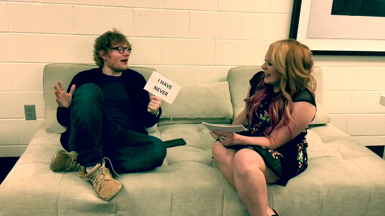 Ed Sheeran Plays Never Have I Ever With @RadioHeather From Mix 94.1
