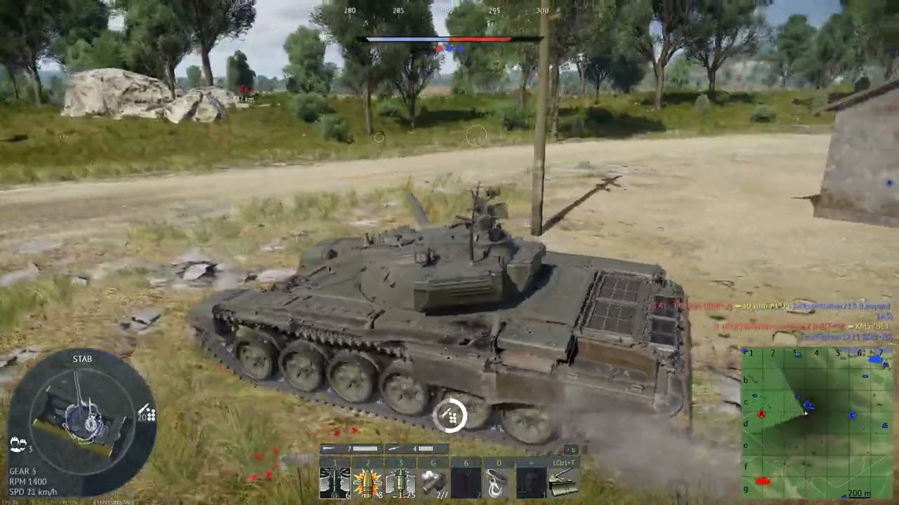 T-72M1 Montage