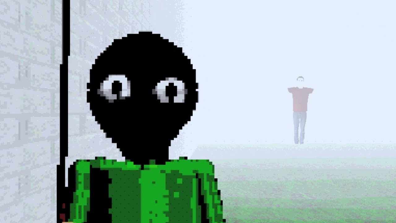 Я нашел ЧАСТНУЮ демоверсию Baldis Basics