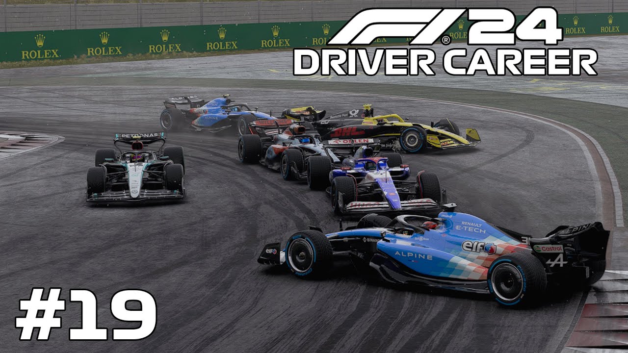 F1 24: Driver Career #19 - 3 Different Leaders in First 3 Laps! Rain Chaos in the Sprint!