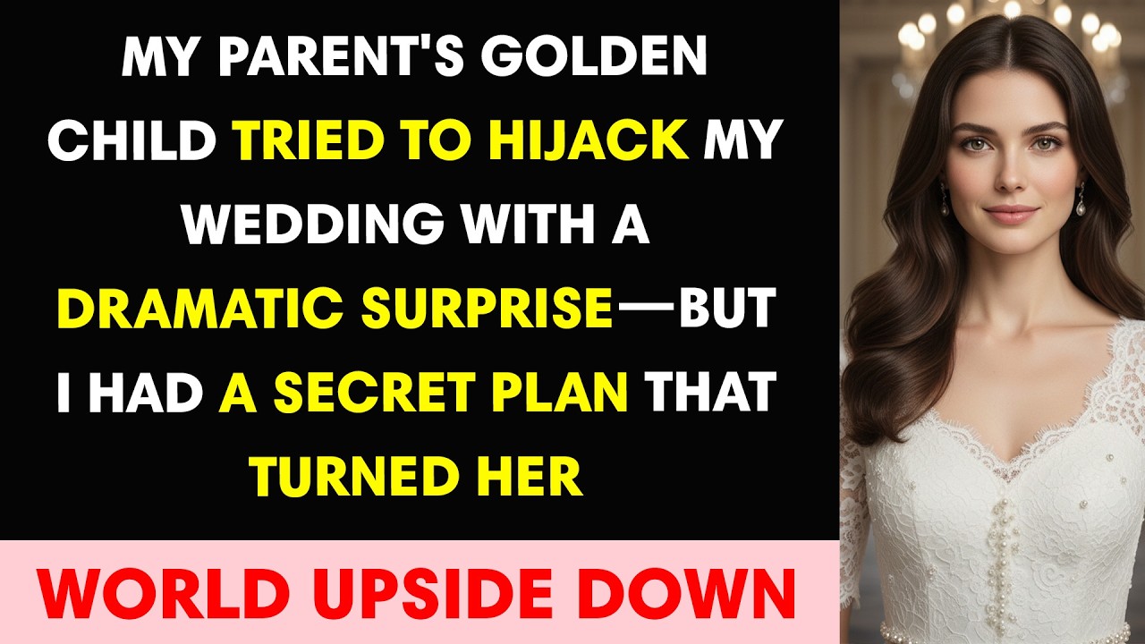 My Parent's Golden Child Tried To Hijack My Wedding With A Dramatic Surprise—But I Had A Secret...
