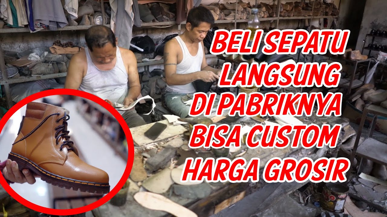 BISA CUSTOM MODEL SEPATU HANDMADE HARGA GROSIR BELI LANGSUNG DI PABRIKNYA
