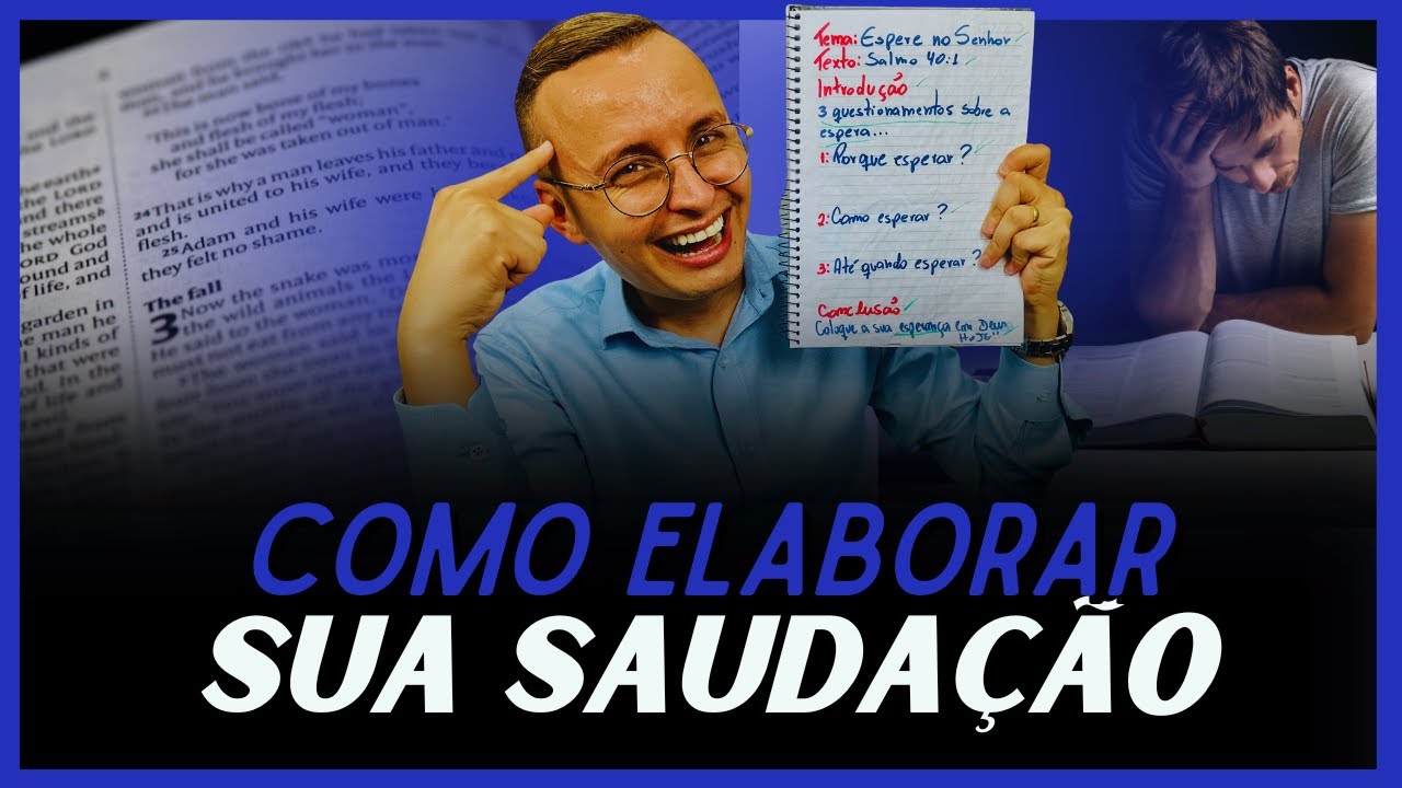 COMO PREPARAR UMA SAUDAÇÃO PODEROSA PASSO A PASSO | Thalles Villas