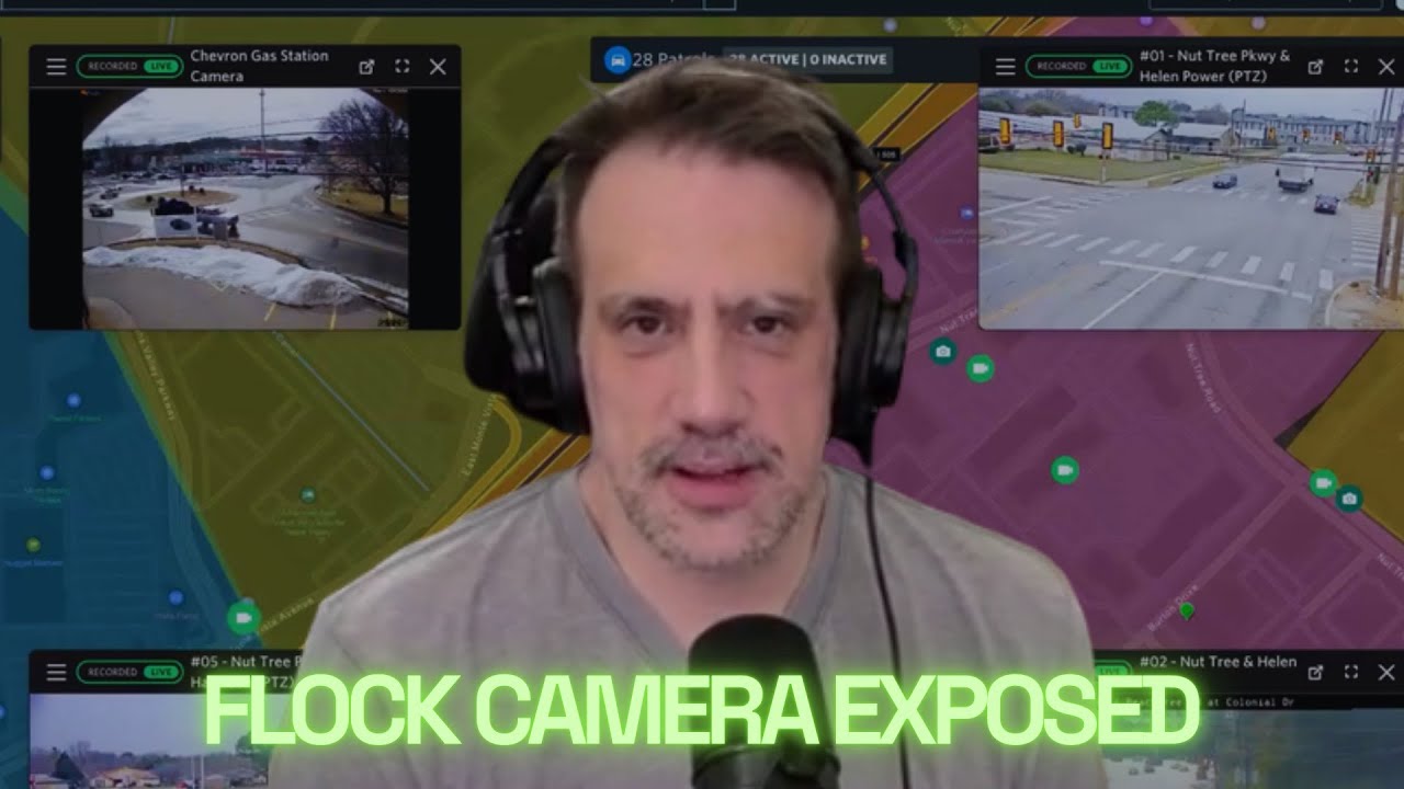 Как Бенн Джордан обнаружил, что камеры Flock продолжали транслировать видео в интернет.