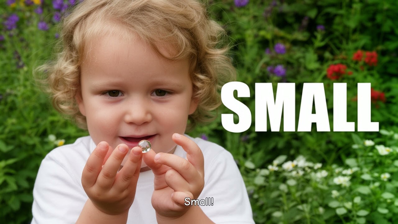 Big and Small Shapes | Educational Video for Toddlers and Kids