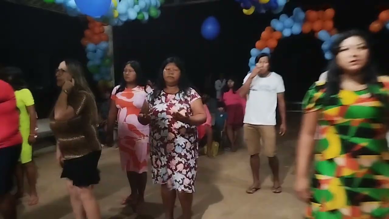 Um aniversário com muito louvor__Aldeia Cachoeira - Krahô 