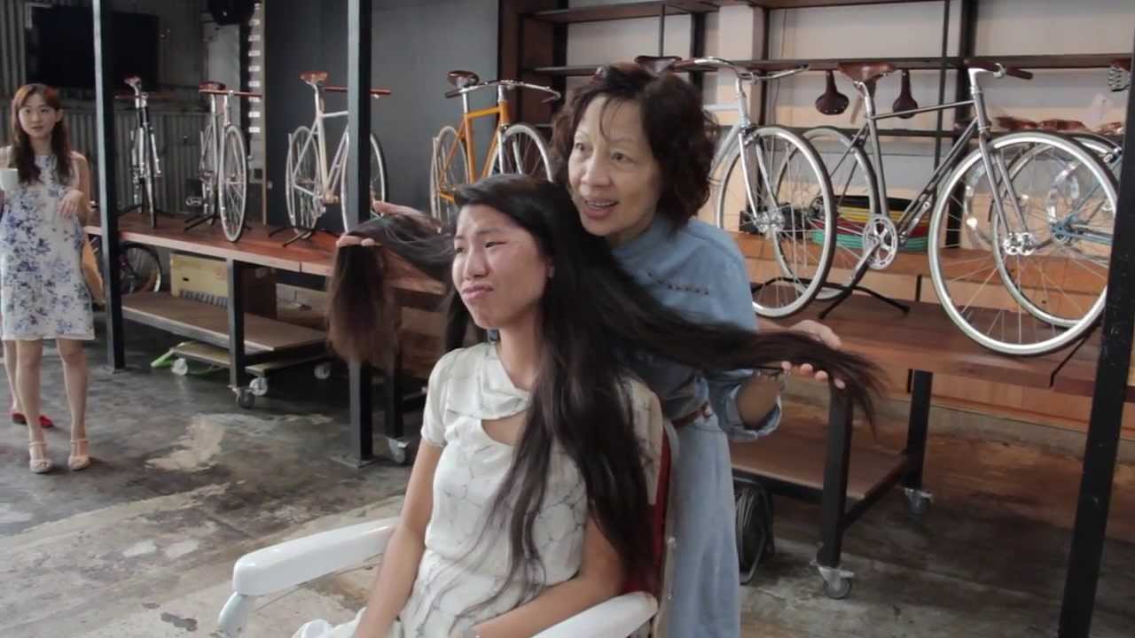 Jasmine Shaves it All Off for the Singapore Cancer Society!