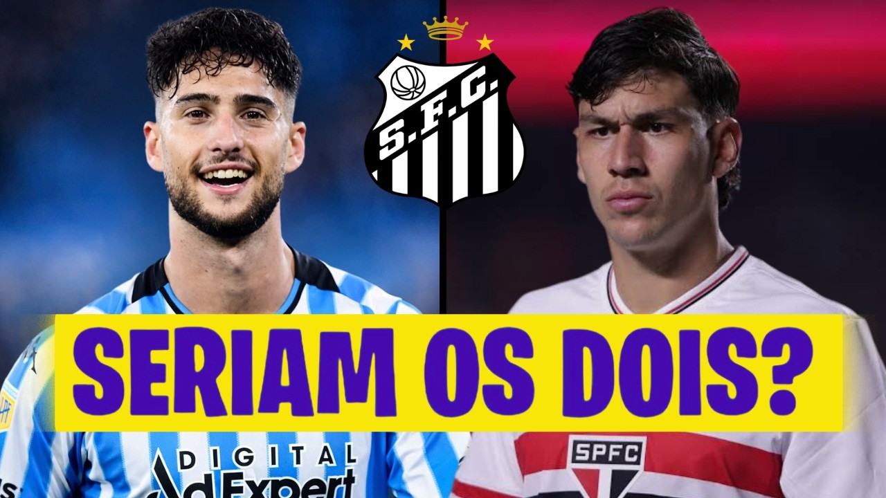 SANTOS BUSCA 3 REFORÇOS #santosfc