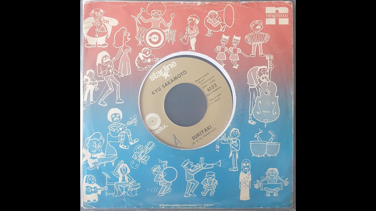 Kyu Sakamoto - Sukiyaki (Single recorded in Japan tuned to 432Hz) [Vinyl]