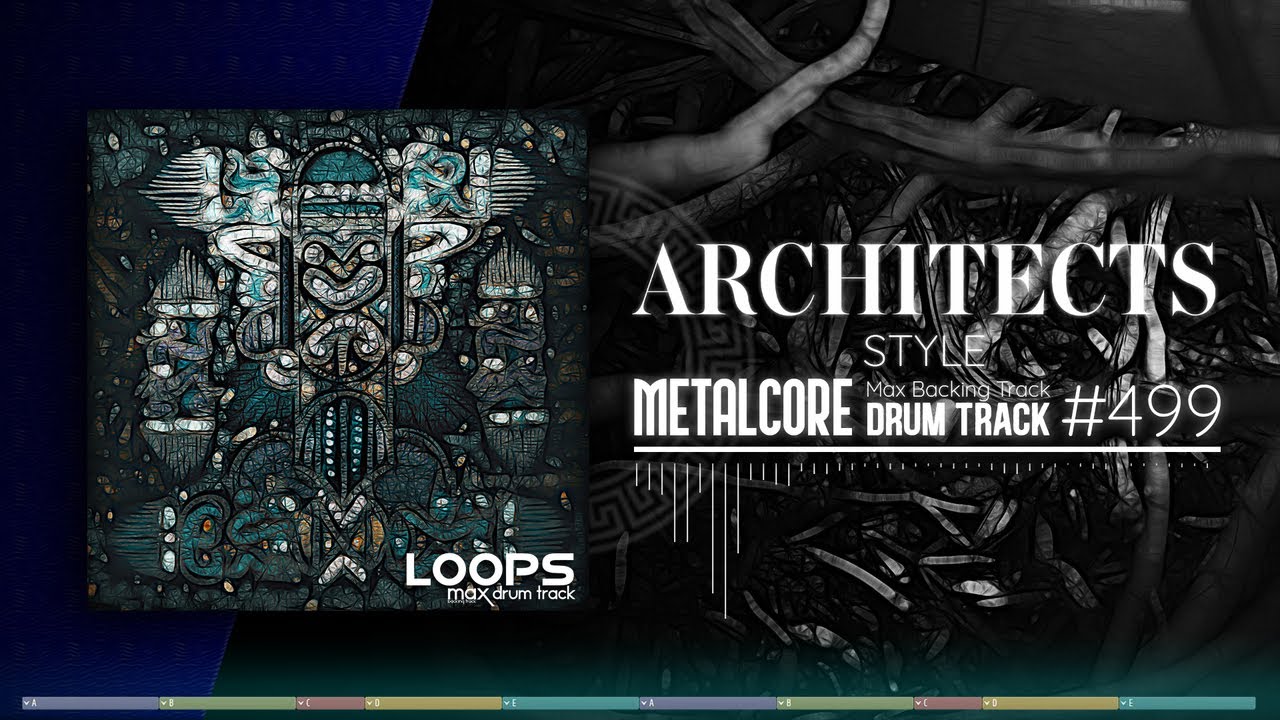 Metalcore Drum Track / Architects Style / 115 bpm