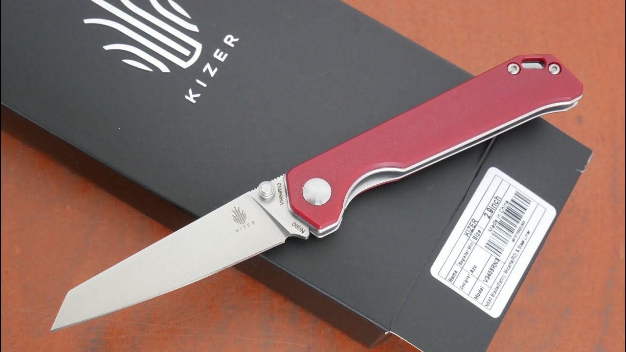 Kizer Begleiter Mini V3458RN3, N690, Micarta, EDC