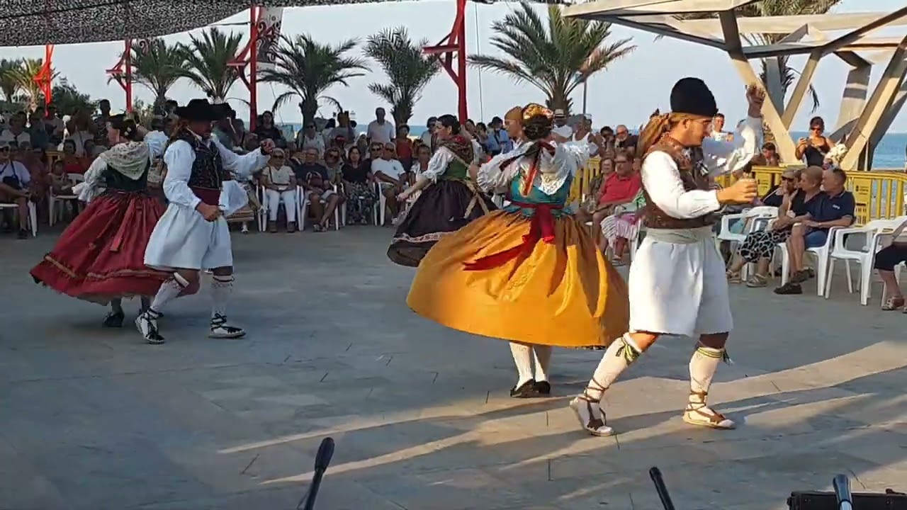 L'Arenilla de Borriana i Les Camaraes de Vinaròs. Intercanvi el 8/08/2025.