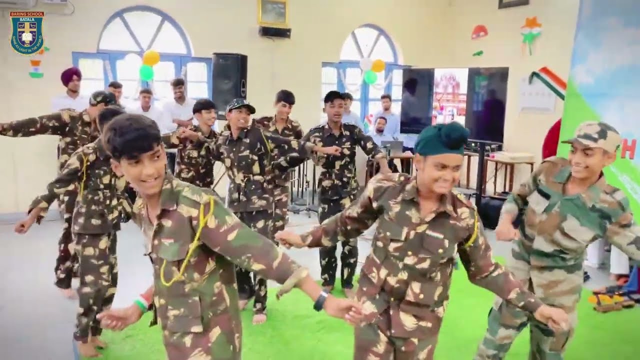 Play Drama on independence Day by Singha House of Baring School Batala