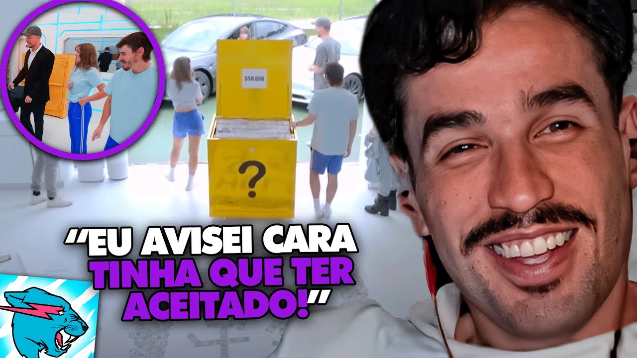 STAG REAGE: SOBREVIVA 100 DIAS PRESO E GANHE $500,000! - MR BEAST | Clipes do Stag