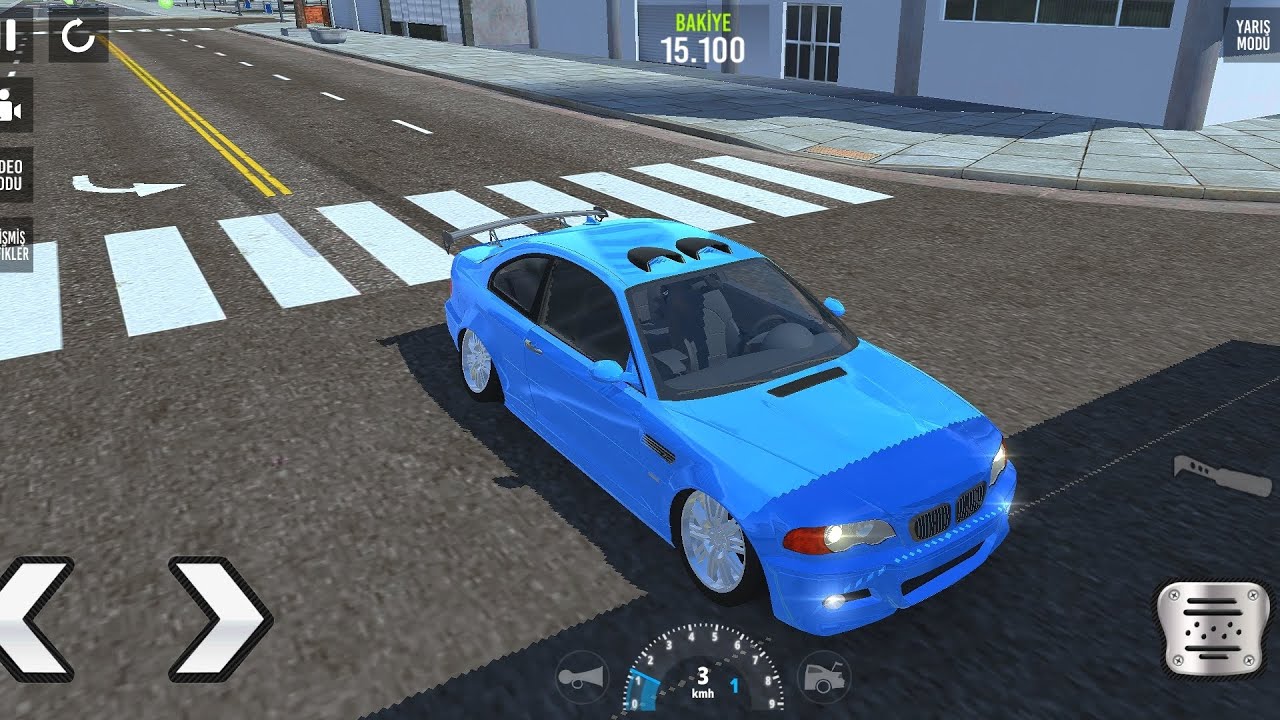 Car parking 3d  BMW M3 yanlama💯💯
