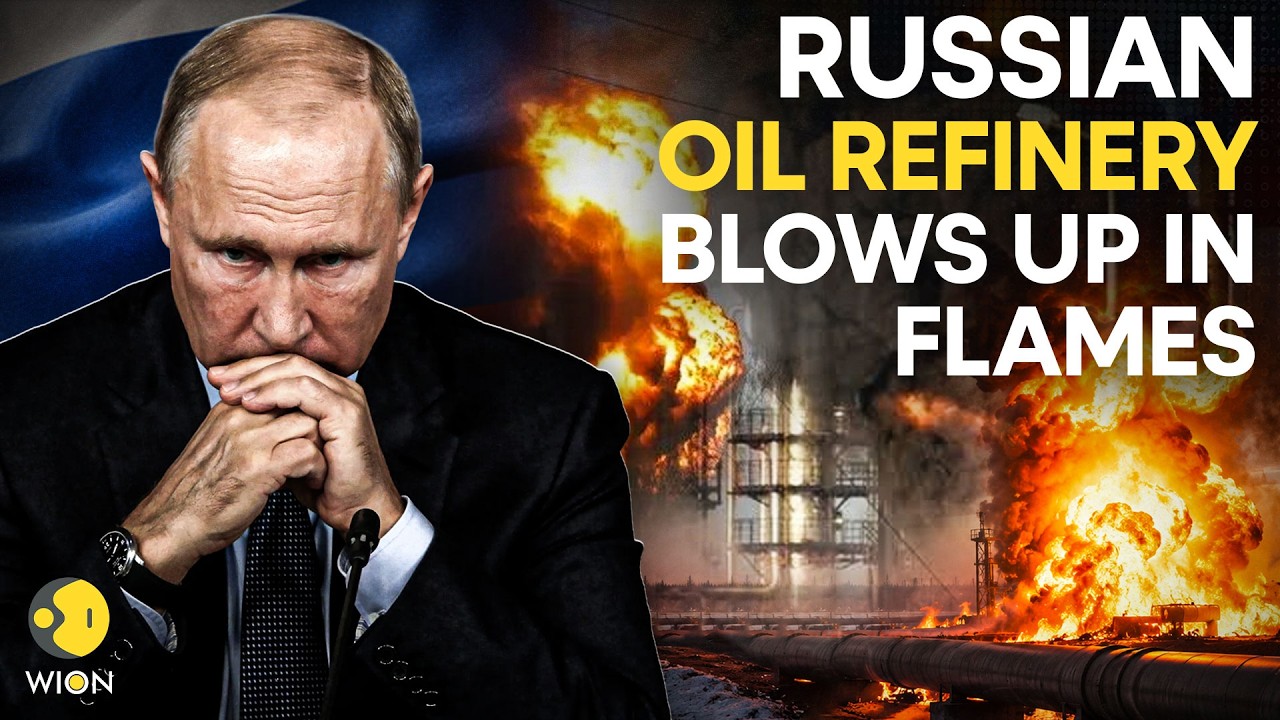 Russia-Ukraine War LIVE: Ukraine Pounds Russian Oil Refineries, War Takes New Turn | WION