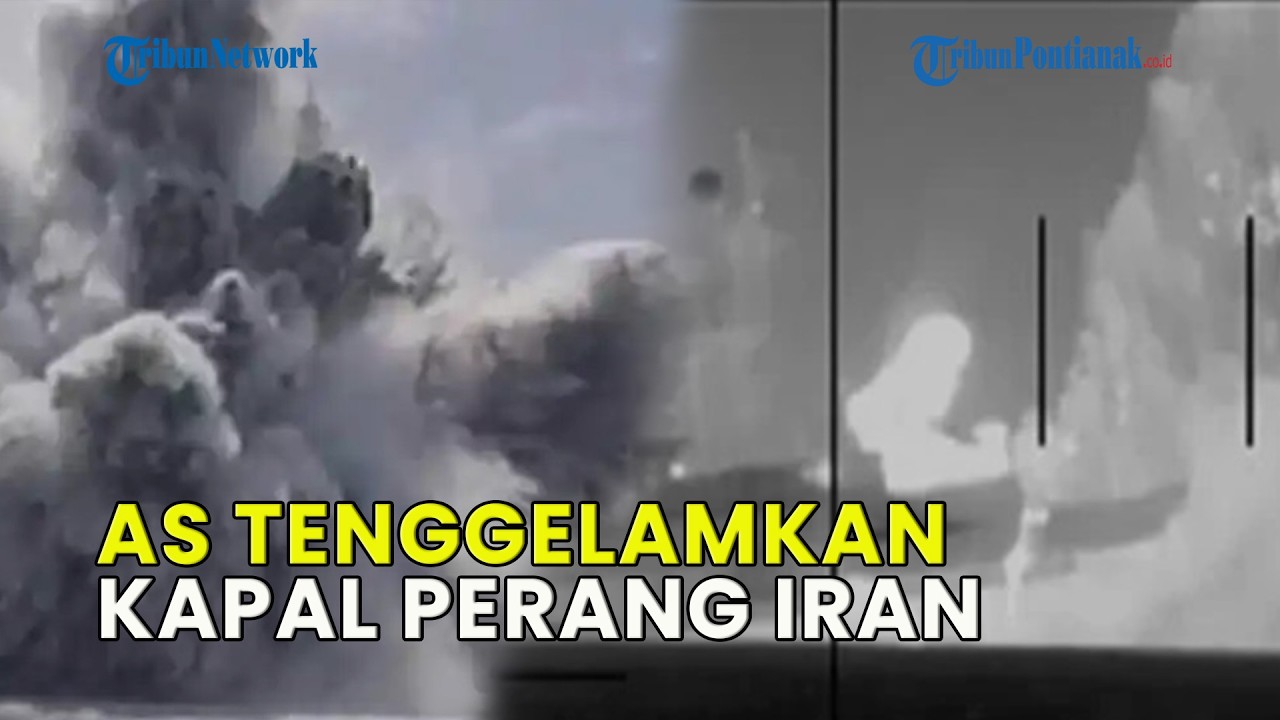 KAPAL SELAM AS TENGGELAMKAN KAPAL PERANG IRAN DI DEKAT SRI LANKA❗ MEDAN PERANG MELUAS