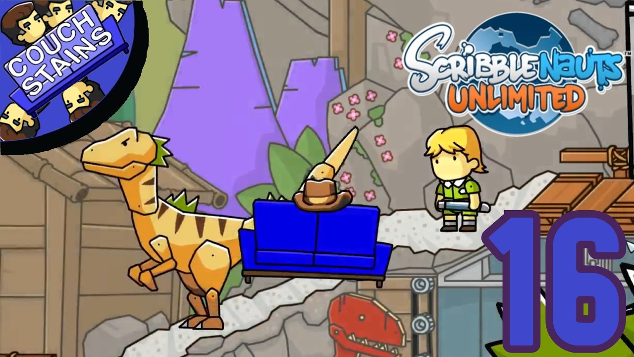 Scribblenauts: Unlimited, Ep.16 | The Doppelganger - Couch Stains