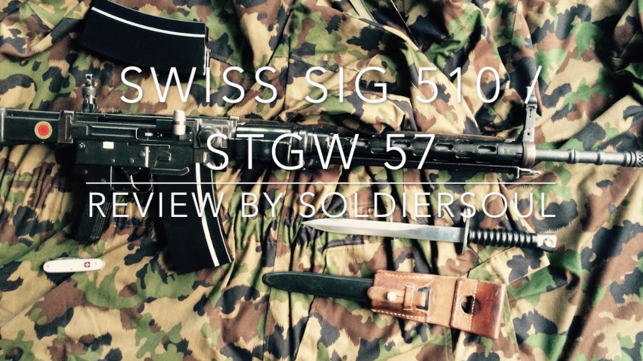 Swiss SIG 510 / Stgw 57 Review - Switzerland's Battle Rifle!