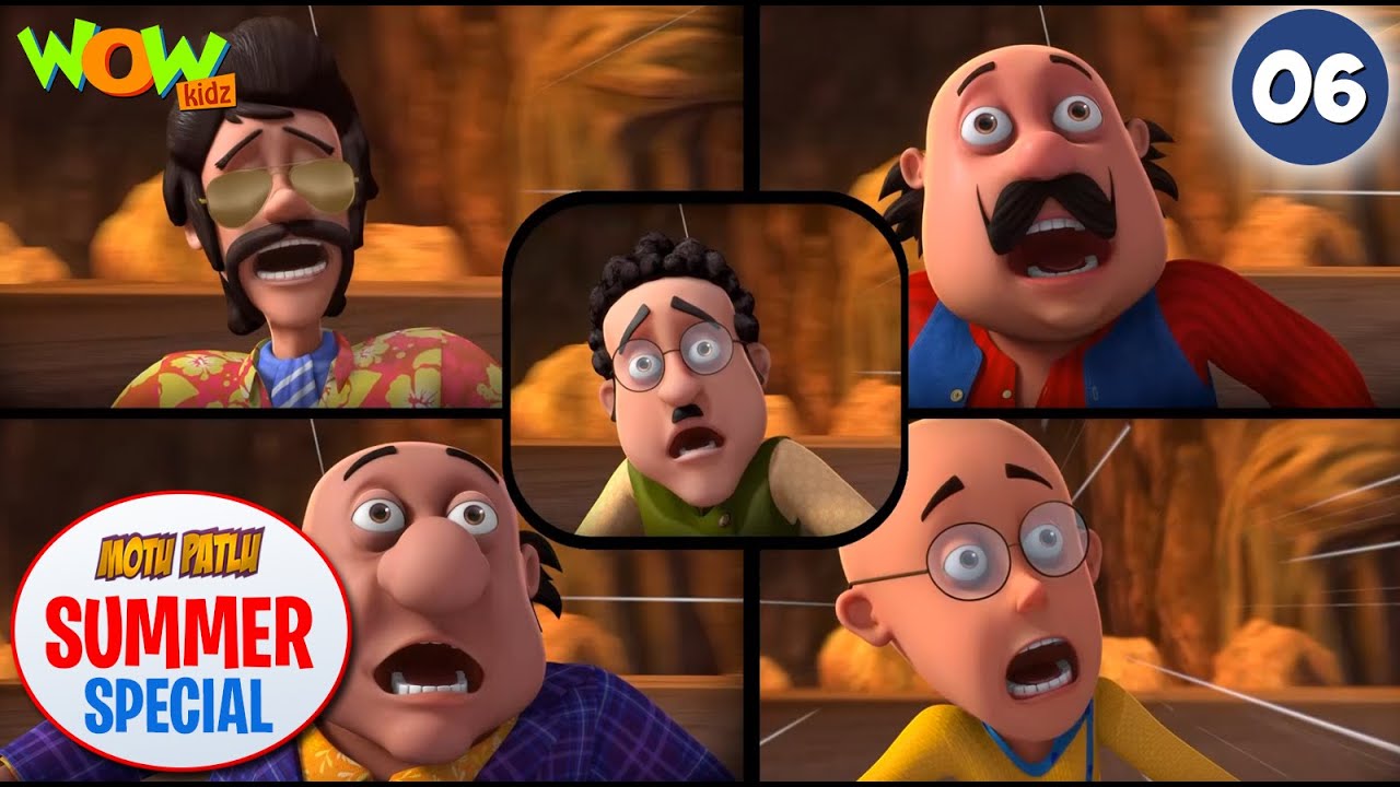 Motu Ki Gang Par Huva Attack | Motu Patlu Summer Special | 06 | Season 13 | Motu Patlu | 