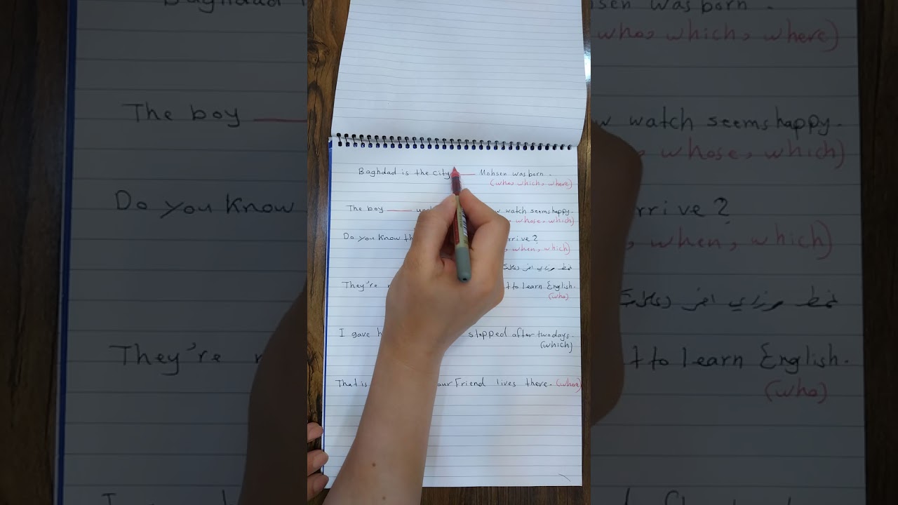 الثالث مهني قواعد الوحده الخامسه ضمائر الوصل
