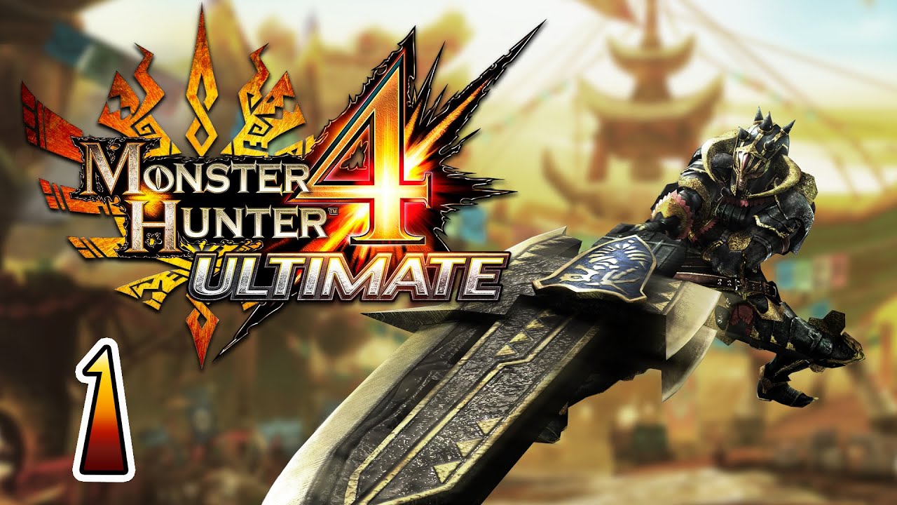 MONSTER HUNTER 4 ULTIMATE &bull; Wir gehen auf die Jagd #01 &bull; Let's Play Monster Hunter 4 Deutsch German