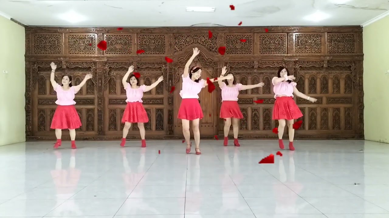 LOVE GROWS Line Dance /Demo