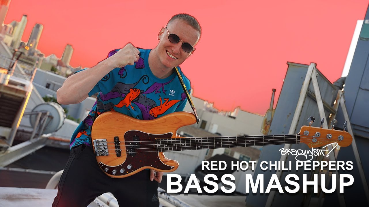 Brady Watt's Red Hot Chili Peppers Bass Mashup (I sacrificed my Fender for this one...)