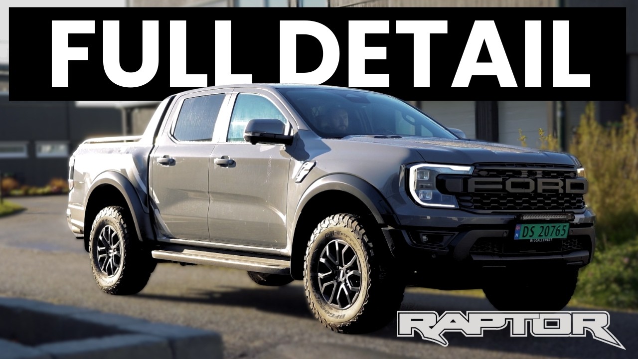 Dirty Ford Raptor Deep Clean - Wash, Polish & Ceramic Coating!