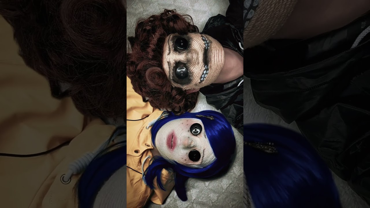 Coraline x Wybie | Dark Aesthetic Tribute (Cosplay Vibe)