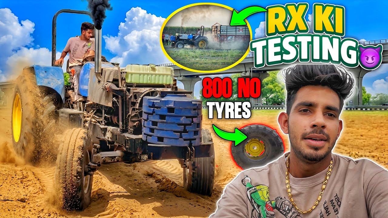 🤯New biggest tyre 800No || अपना rx कल के tournament के लिए ready कर दिया 