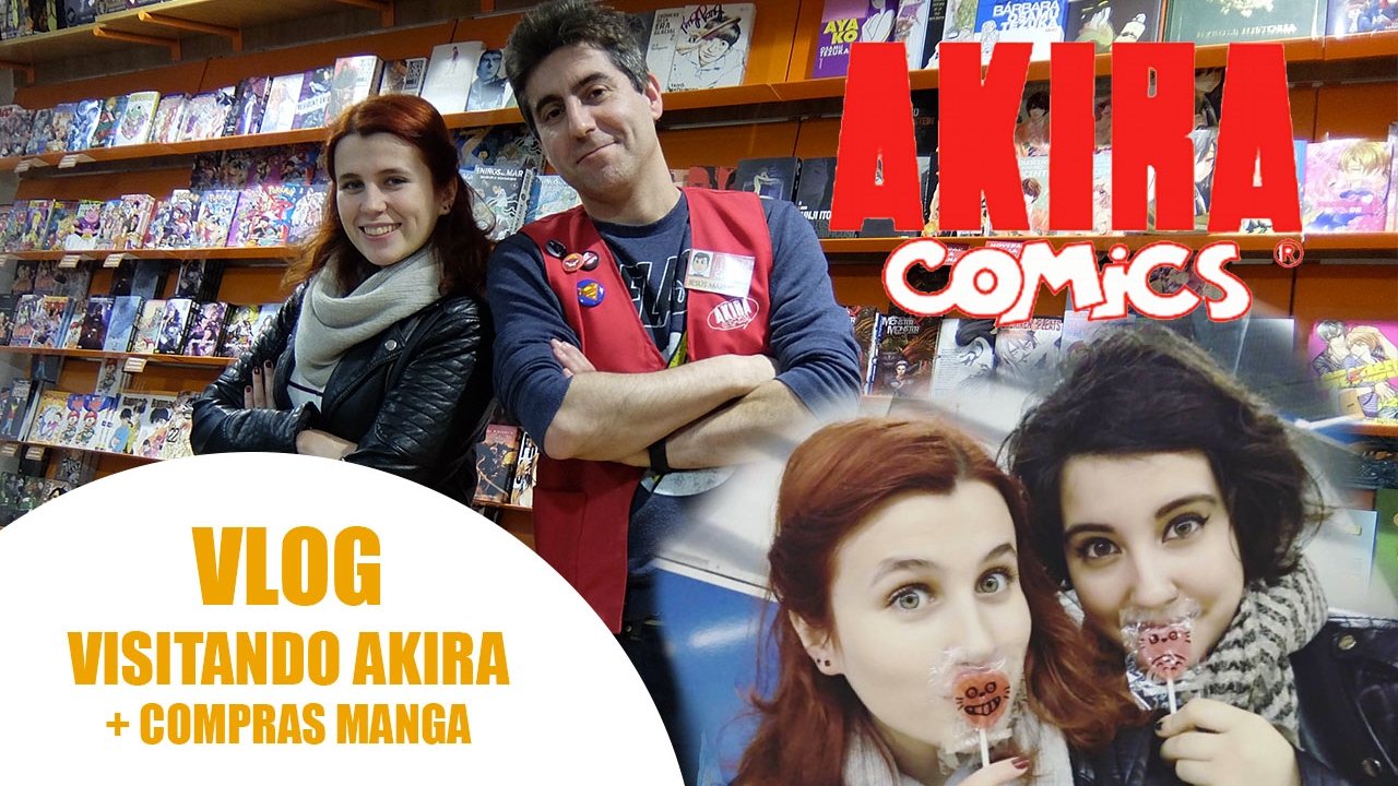 VLOG | Conociendo AKIRA Comics + compras de manga