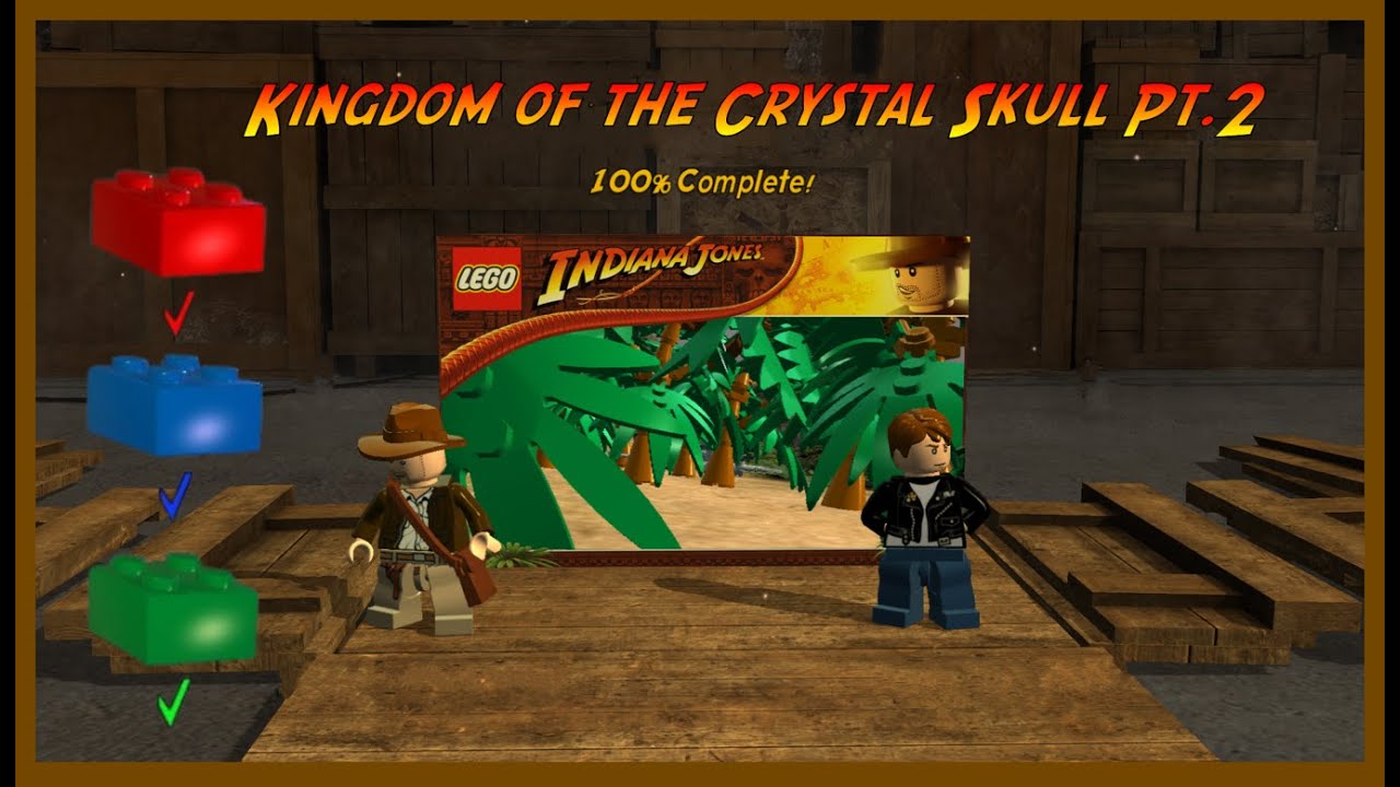 ►LEGO® Indiana Jones™ 2 Kingdom of the Crystal Skull PT 2 Hub All collectibles