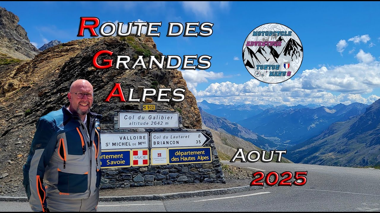 Route des Grandes Alpes -Road Trip Solo - Aout 2025 - Drone