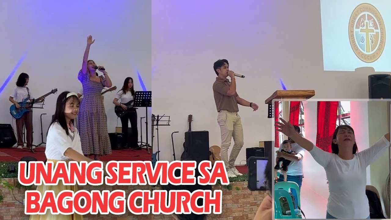 UNANG SERVICE SA BAGONG CHURCH! NAGSALITA SI KALINGAP RAB | Jacq Tapia