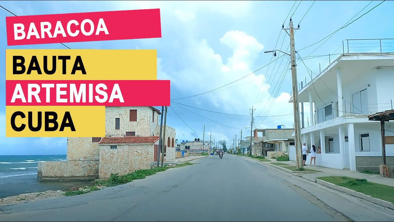 Video Manejando por la Playa de Baracoa, Artemisa Cuba