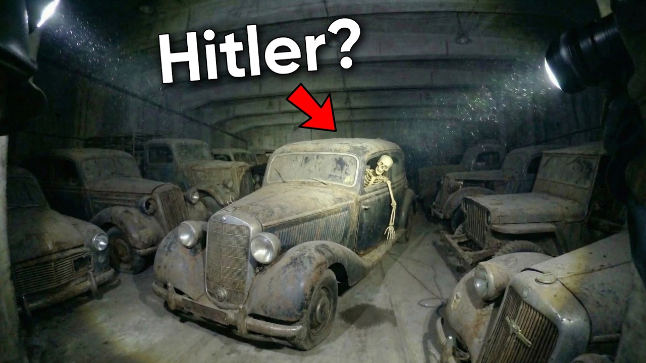 Nazi's Hidden Underground Car Collections