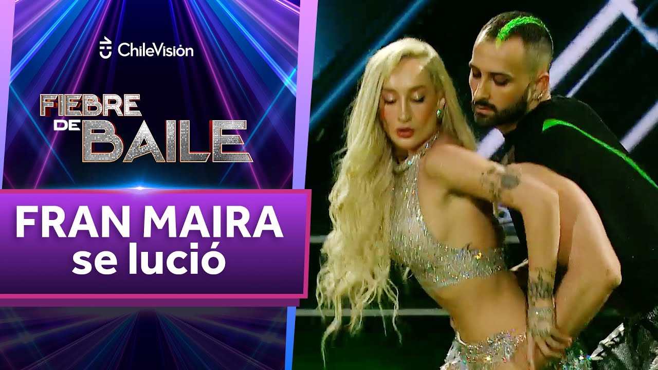 ¡ESPECTACULAR! ✨ Fran Maira impactó bailando en el escenario - Fiebre de Baile