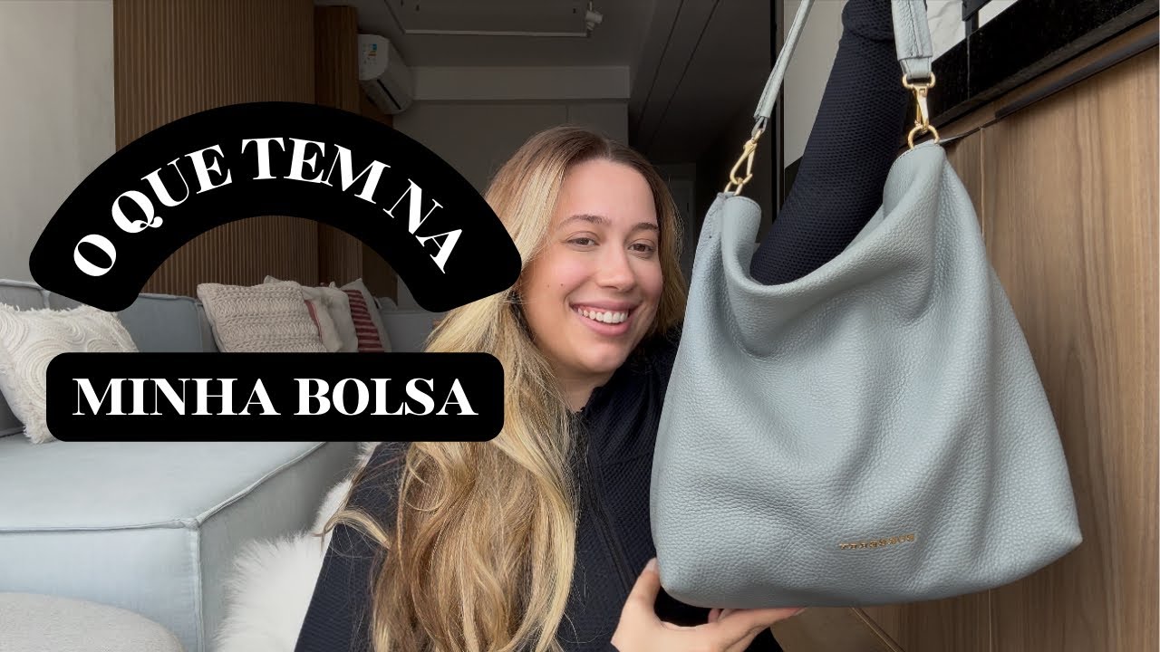 O que tem na minha bolsa? ATUALIZADO Carol Fraccaroli 💕✨
