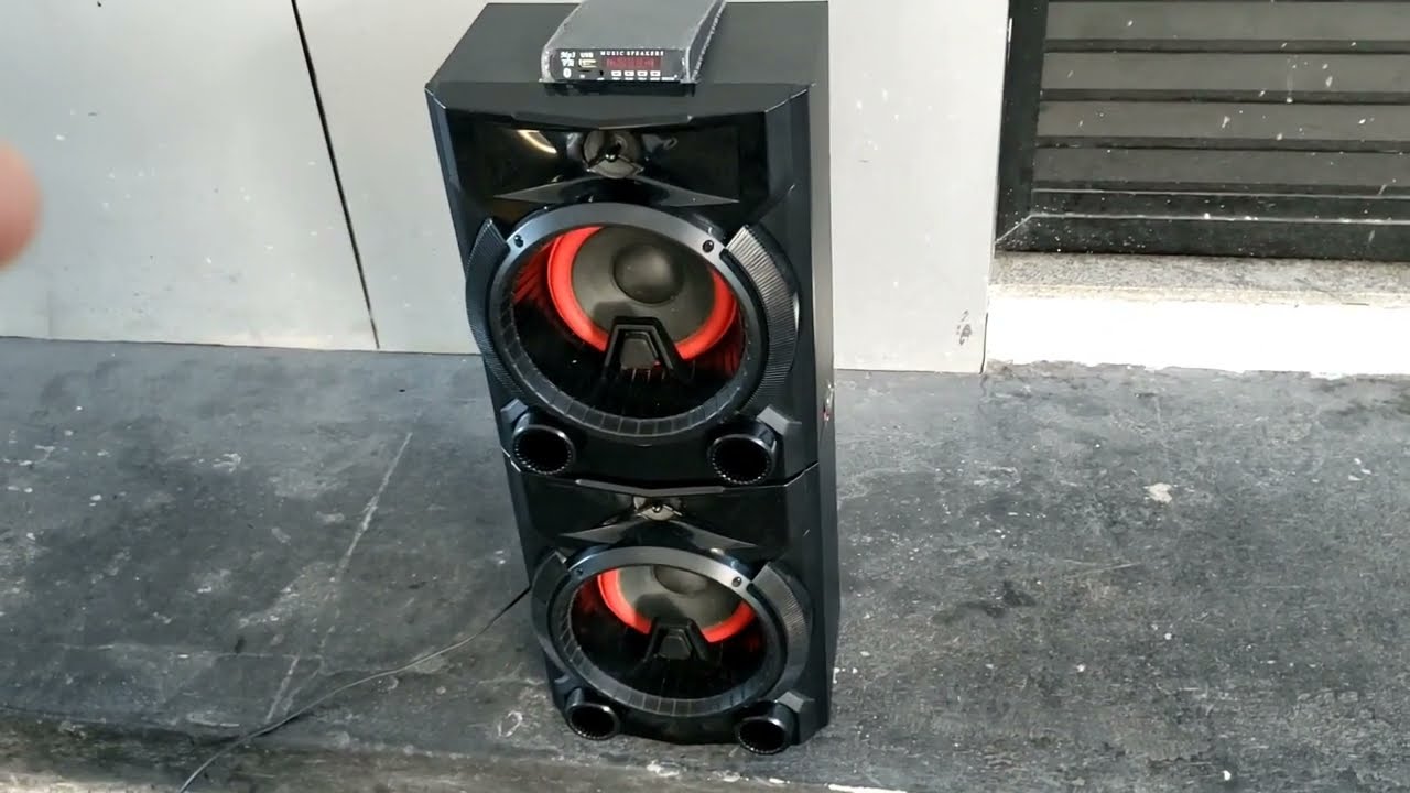 COMO USAR CAIXAS DE SOM DE MINI SYSTEM NO MÓDULO AUTOMOTIVO NO FINAL A CAIXA TOCANDO FORTE 🔊🔊